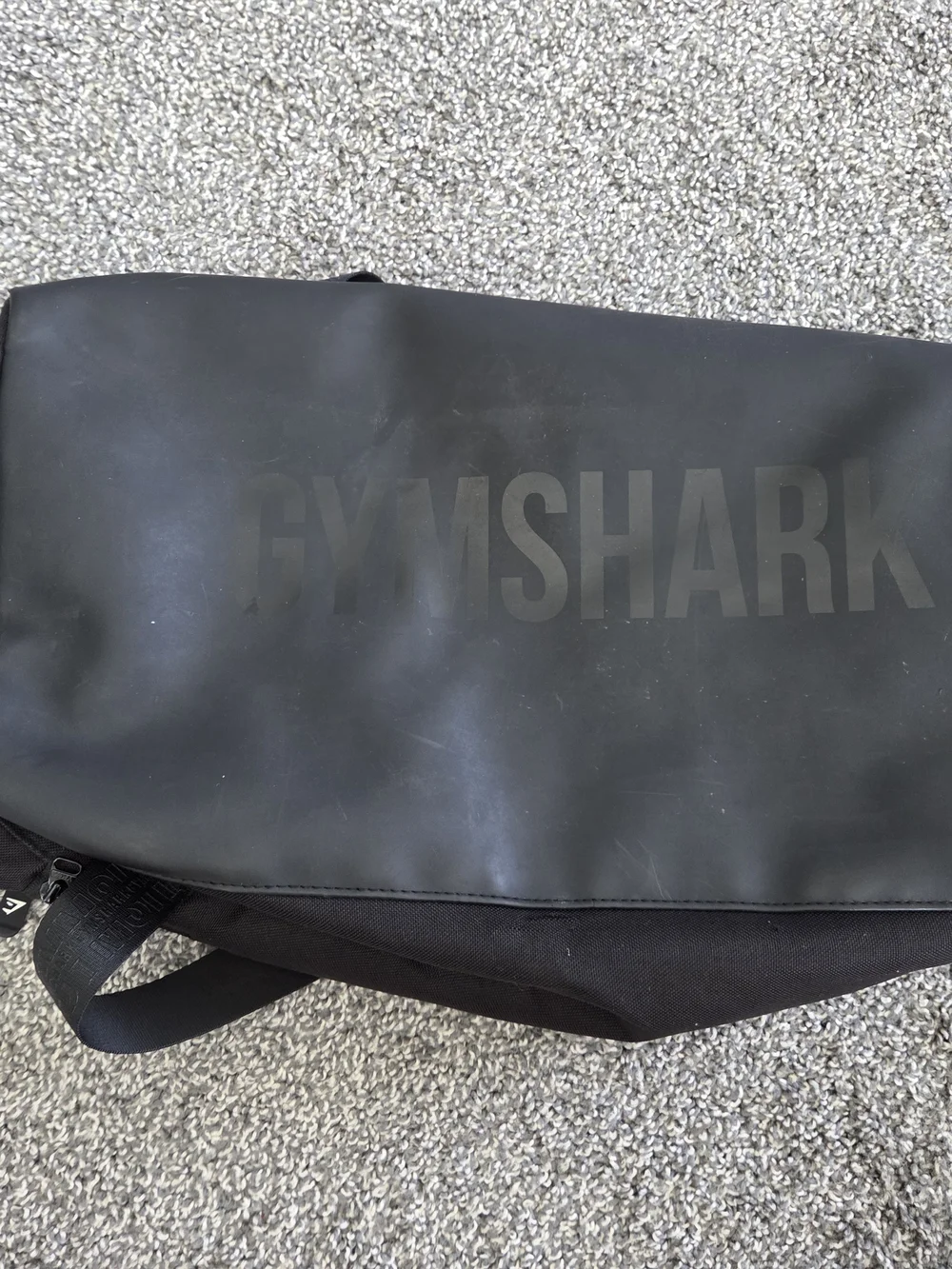Gymshark Black Duffle Bag